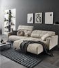 Iwaniccy Ecksofa NIL, Taupe, Feincord, 2 Kopfteilverstellungen, elektrische Sitztiefenverstellung, B 277 x H 108 x T 203 cm Bild 2