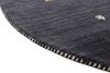carpetfine Wollteppich Gabbeh Uni, rund, Höhe: 15 mm, reine Wolle handgewebt, Gabbeh Tiermotiv warmes Raumklima viele Größen Bild 4