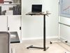 Laptoptisch manuell höhenverstellbar SCHOLA Braun Schwarz 70 cm 40 cm Bild 3