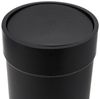Umbra Bath Touch Mülleimer mit Deckel, Abfalleimer, Müllsammler, Papierkorb, Soft Touch Kunststoff, Schwarz, 023269040 Bild 3