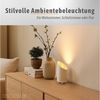 SSC-LUXon LED Tischleuchte Möbellampe AUREVA mit LumiFLEX GU10 5W Birne 3in1 warm, neutral, kalt, Neutralweiß, Warmweiß, Tageslichtweiß Bild 2