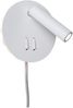 Paulmann No. 78918 LED Wandleuchte Tabari 4W beleuchteter Rand Weiß Chrom 3000K Bild 3