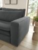Sofa 3-Sitzer Pesaro in grau Cord Schlafsofa 244 cm Bild 4