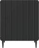 vidaXL Nachttisch 2 pcs Schwarz 43 x 34,5 x 52 cm Holzwerkstoff 894338 Bild 5