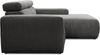 DOMO. collection Ecksofa Brandon, Couch in L-Form mit Kopfteilverstellung, Sofa, Polsterecke, Eckcouch, Polstergarnitur 285 x 175 x 80 cm (BxTxH), grau Bild 4