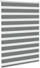 vidaXL Doppelrollo Dunkelgrau 100x150 cm Stoffbreite 95,9 cm Polyester 4014131 Bild 3