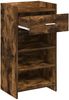 vidaXL Schuhschrank Geräucherte Eiche 48 x 36 x 92 cm Holzwerkstoff 8011351 Bild 3