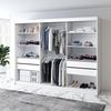 A&J MöbelLand Schwebetürenschrank VILUNO mit 4 Schubladen und Spiegel Bild 2