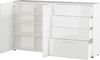 Sideboard >M-403< (BxHxT: 186x107x40 cm) in weiss - 186x107x40cm (BxHxT) Bild 2