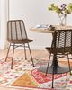 Esszimmerstuhl 2er Set DILLEY Rattan Braun Bild 3