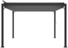 vidaXL Pergola mit Lamellendach 3x3 m Anthrazit Stoff und Aluminium 313926 Bild 4