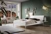 Hasena Lounge Sestola 140x200 MDF weiss - Fusshöhe 20 cm Massivholzbett Bild 2