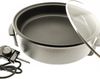 Elektrische Pizzapfanne Partypfanne 42x9cm Antihaft Beschichtet 1500 Watt Bild 3
