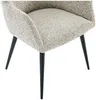 Vente-unique - HEKA Stuhl Stoff Beige - B 61 cm x H 78 cm x L 59,5 cm Bild 5