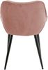 CLP 4er Set Stuhl Tanna Samt Gesteppt,rosa Bild 5