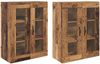 Wandschränke 2 pcs, Hängeschrank, Buffetschrank Altholz 69,5 x 34 x 90 cm Holzwerkstoff Bild 2