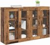 Wandschränke 2 pcs, Hängeschrank, Buffetschrank Altholz 69,5 x 34 x 90 cm Holzwerkstoff Bild 3