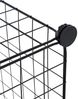 Regalsystem Steckregal Schwarz DIY Regal 9 Fächer Metall Würfelregal Stufenregal Bild 5
