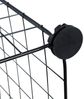 Regalsystem Steckregal Schwarz DIY Regal 9 Fächer Metall Würfelregal Stufenregal Bild 2