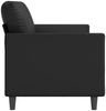 vidaXL 3-Sitzer-Sofa Schwarz 180 cm Kunstleder 359338 Bild 4