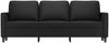 vidaXL 3-Sitzer-Sofa Schwarz 180 cm Kunstleder 359338 Bild 3