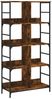vidaXL Bücherregal Räuchereiche 78,5x33x153 cm Holzwerkstoff 835256 Bild 2