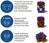 Engelland Blumenständer Säulentopf, Hochbeet, Kräuterbeet (Vorteils-Set, 5 St, 11 Liter Fassungsvermögen je Ebene), fallsicher, UV-beständig, stapelbar, platzsparend, robuster Kunststoff Bild 3