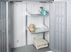Biohort Terrassenschrank Romeo, L: 132 x 87 x 140 (b x t x h) cm, dunkelgrau-metallic Bild 5