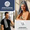 Blumtal Sporthandtuch Mikrofaser Handtuch - kompakte Mikrofaser Handtücher, Mikrofaser (inkl. Transporttasche, einzeln oder als Set verfügbar, 2-St), ultra leicht & schnelltrocknend, Reisehandtuch, Strandhandtuch Bild 3