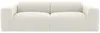 Vente-unique - POGNI Sofa Stoff Weiß - B 97 cm x H 73 cm x L 205 cm Bild 3
