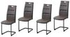 HTI-Living Freischwinger Schwingstuhl DannyP PU Braun (Set, 4 St), Freischwinger Esszimmerstuhl Kunstleder Bild 3