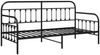 vidaXL Tagesbettrahmen Schwarz 90 x 190 cm Pulverbeschichteter Stahl 42002630 Bild 4