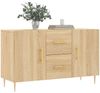 vidaXL Sideboard Sonoma-Eiche 100x36x60 cm Holzwerkstoff 828159 Bild 3