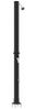vidaXL Außen Solardusche Schwarz 217 cm PVC und Aluminium 42003408 Bild 2