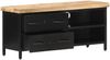 vidaXL TV-Schrank 90x30x41 cm Raues Mangoholz 320662 Bild 2