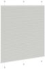 vidaXL Plissee Hellgrau 120x100 cm Stoffbreite 119,4 cm Polyester 4015334 Bild 4