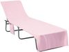 vidaXL Sonnenliege-Tücher 2 pcs Rosa 210 x 75 cm 42011519 Bild 3