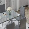 Esstisch Set Grand Grau 120 x 75 cm 6er Set Vicco Bild 5