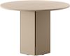 Selsey 'Hexa' Esstisch rund, beige cappuccino, ca. 75 x 110 x 110 cm Bild 4