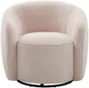 Vente-unique - VEREIDE Sessel Stoff Puderrosa - B 76 cm x H 67 cm x L 80 cm Bild 2