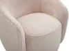 Vente-unique - VEREIDE Sessel Stoff Puderrosa - B 76 cm x H 67 cm x L 80 cm Bild 5