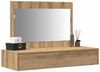 vidaXL Schminktisch mit Speicher Braun 100 x 40 x 70 cm Holzwerkstoff 865216 Bild 3