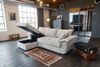 KAWOLA Sofa DAMETO Ecksofa Bettsofa Schlafsofa mit Stauraum Cord weiß Recamiere links 77 x 174 x 266 cm Bild 5