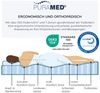 PURAMED Taschenfederkernmatratze 80x200 cm | Härtegrad H4 | Höhe 20 cm | ergonomische 7-Zonen Matratze | waschbarer Mikrofaser-Bezug | Oeko-TEX® & CertiPUR Zertifiziert | produziert in Deutschland Bild 4