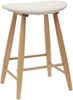 vidaXL Esszimmerstühle 2 pcs Natur 46 x 37 x 63 cm Massives Gummiholz 42020458 Bild 4