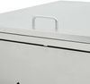 vidaXL Mülltonnenbox für 3 Tonnen 240 L Edelstahl 145381 Bild 5