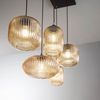 FABAS LUCE No. 3627-48-125 Pendelleuchte Gillis 5-flammig Amber E27 Bild 2