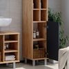 Midischrank Fynn Anthrazit 30 x 130.6 cm große Tür Vicco Bild 5