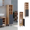Midischrank Fynn Anthrazit 30 x 130.6 cm große Tür Vicco Bild 2