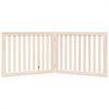 vidaXL Hundegitter Faltbar 2 Paneele 160 cm Pappelholz 352240 Bild 4